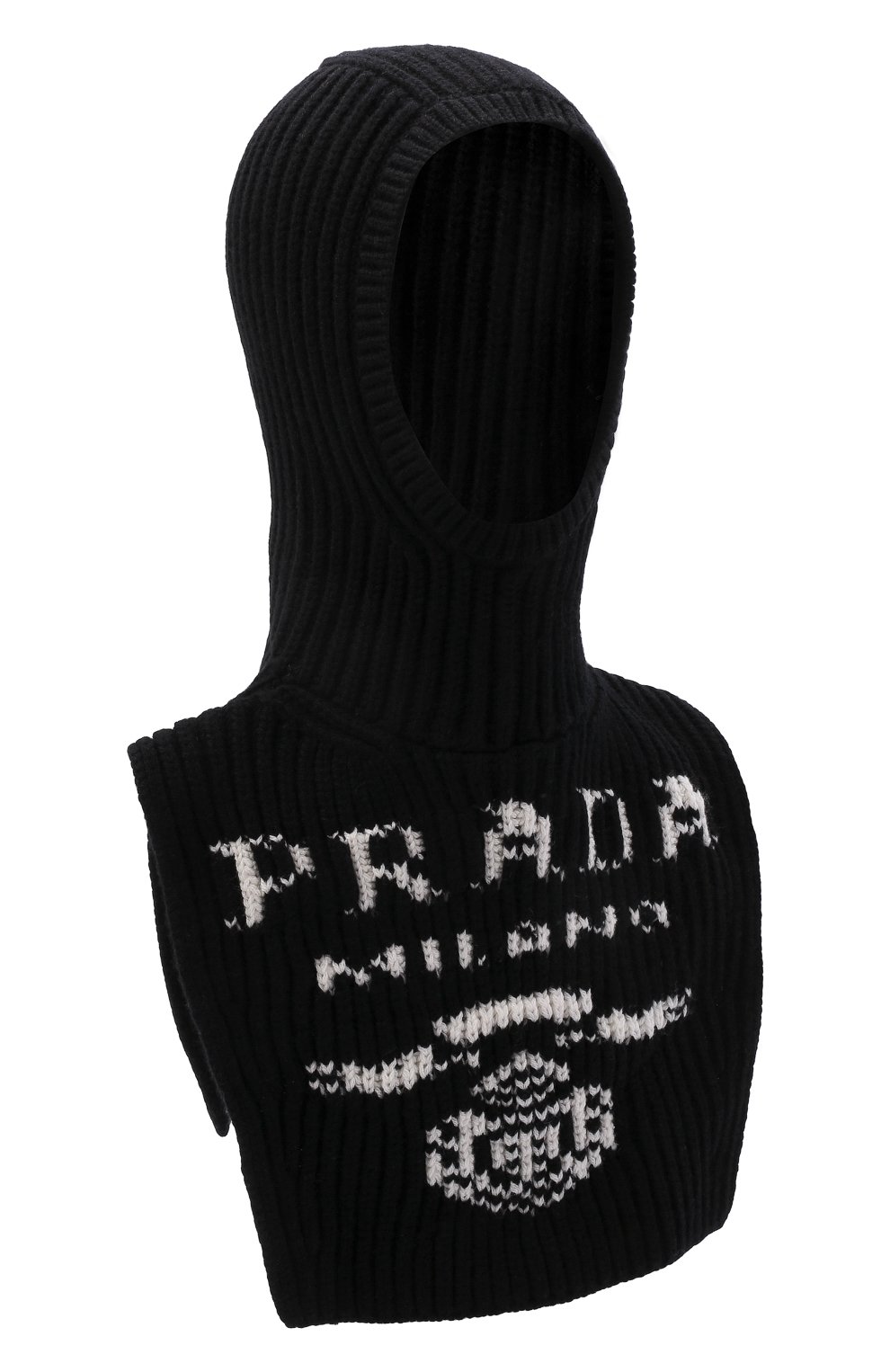 Кашемировая шапка-балаклава PRADA, арт. UMS419-10PB-F0002-212, фото 1