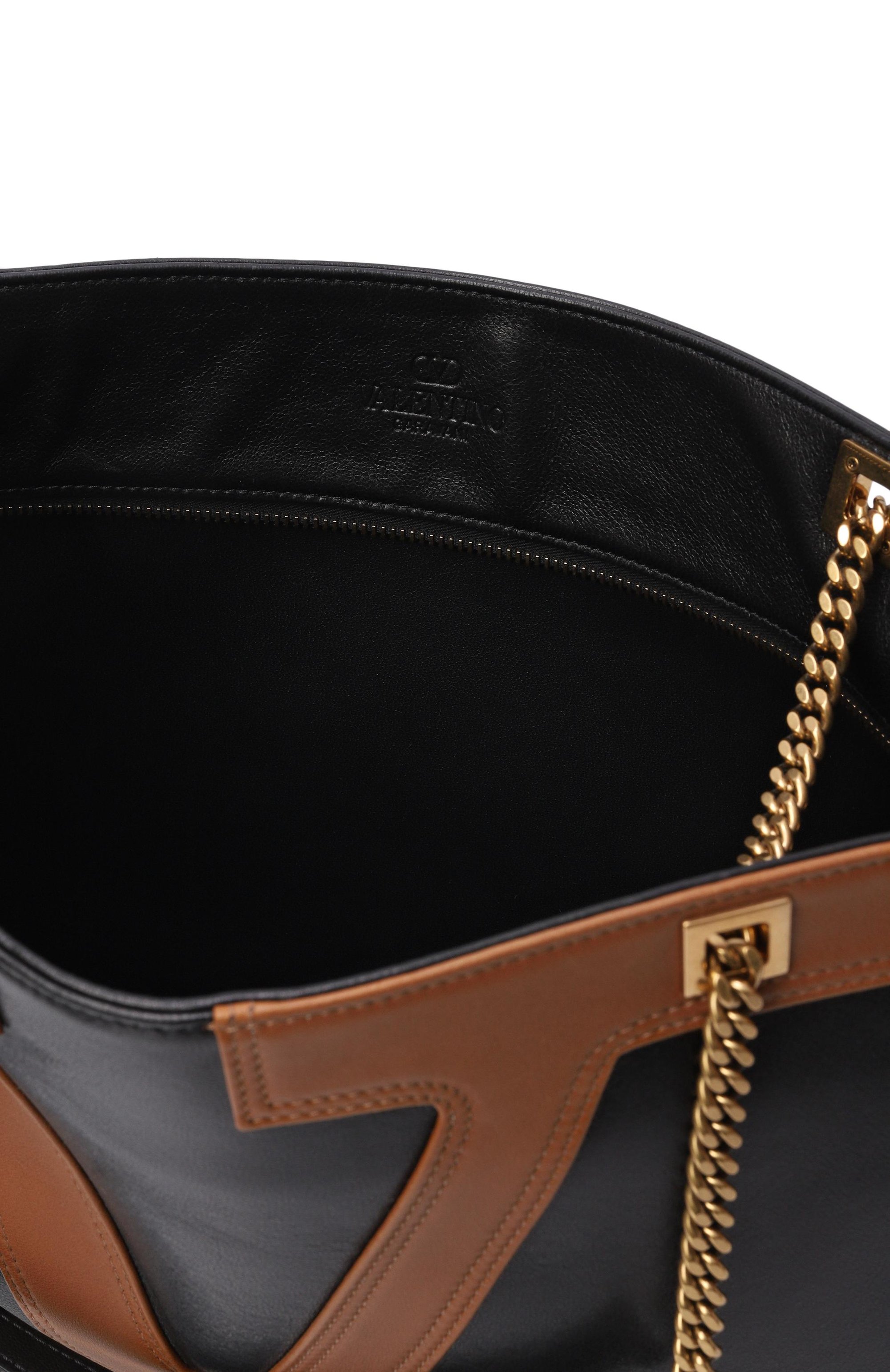 Сумка viva superstar medium VALENTINO черного цвета по цене 322000 руб., арт. 6W2B0R13/PTJ, фото 5 Сумка viva superstar medium VALENTINO, арт. 6W2B0R13/PTJ, фото 5