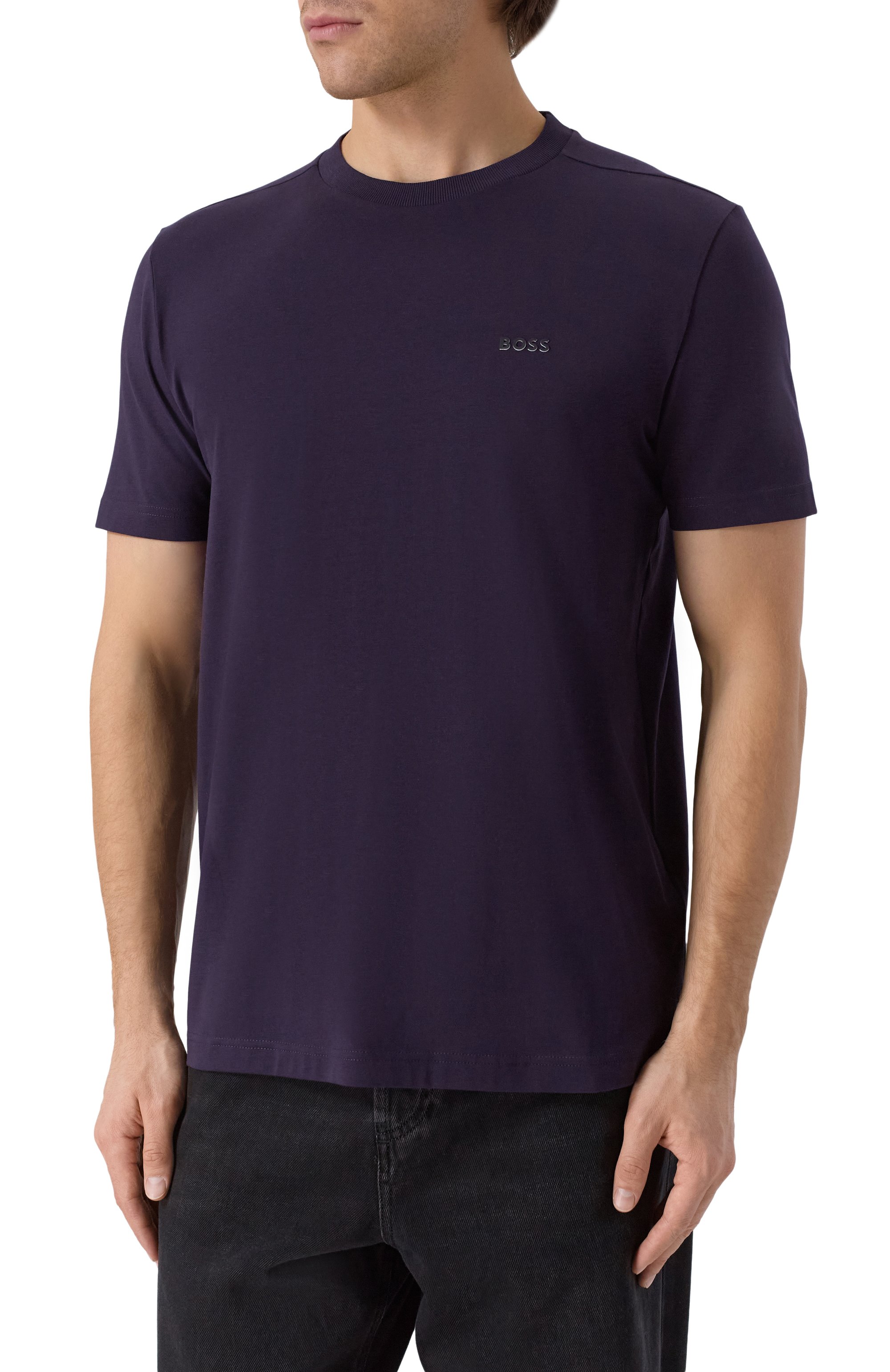 Хлопковая футболка BOSS GREEN, арт. 50506373, фото 3