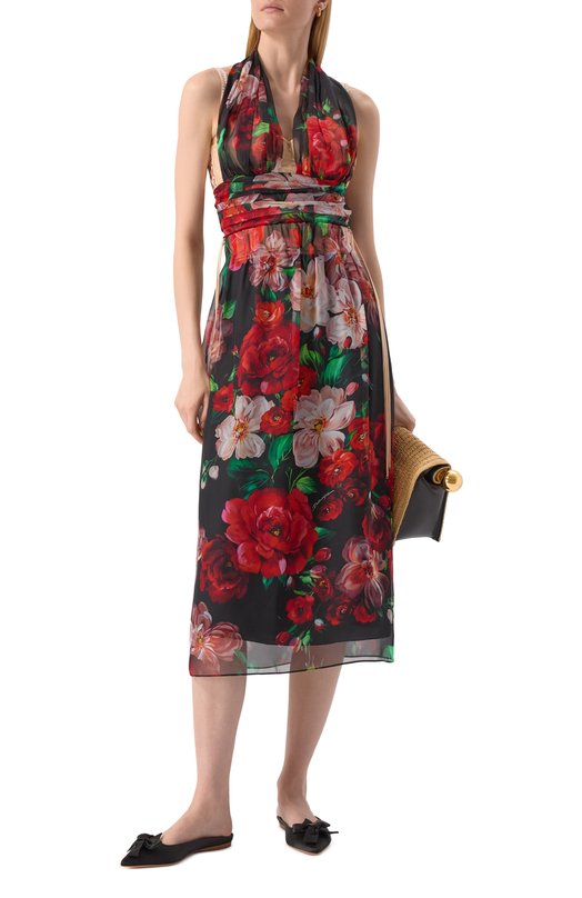 Текстильные сабо Giambattista Valli 25SSXVLIS220/20SAT Чёрный  25SSXVLIS220/20SAT Фото 2