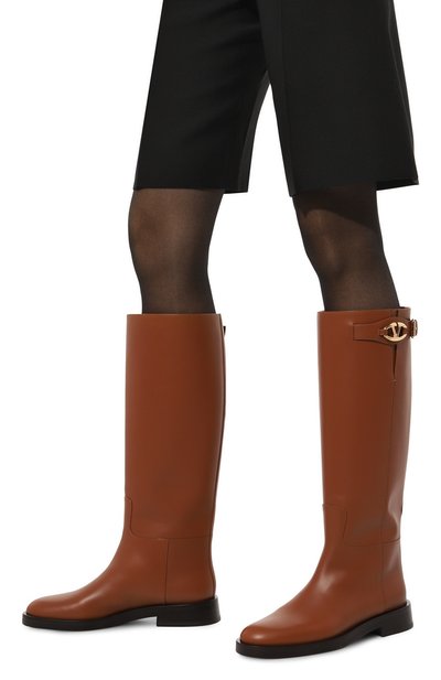 Кожаные сапоги vlogo VALENTINO, арт. 5W2S0JK9/EEY, фото 3