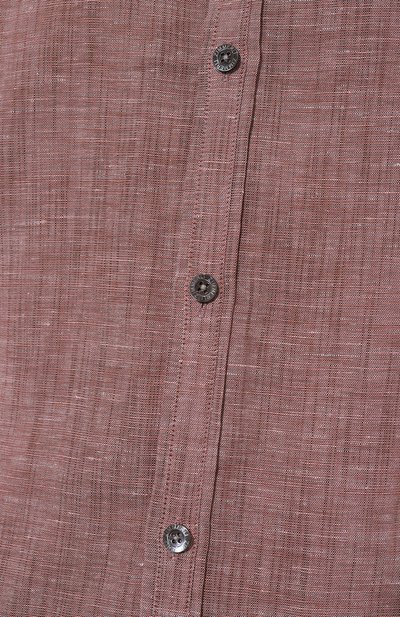 Рубашка изо льна и хлопка ZIMMERLI, арт. 4697-23200, фото 5