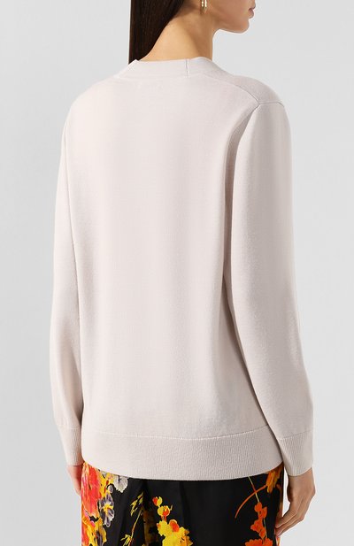 Шерстяной кардиган DRIES VAN NOTEN бежевого цвета по цене 46550 руб., арт. 201-11211-9702, фото 4 Шерстяной кардиган DRIES VAN NOTEN, арт. 201-11211-9702, фото 4