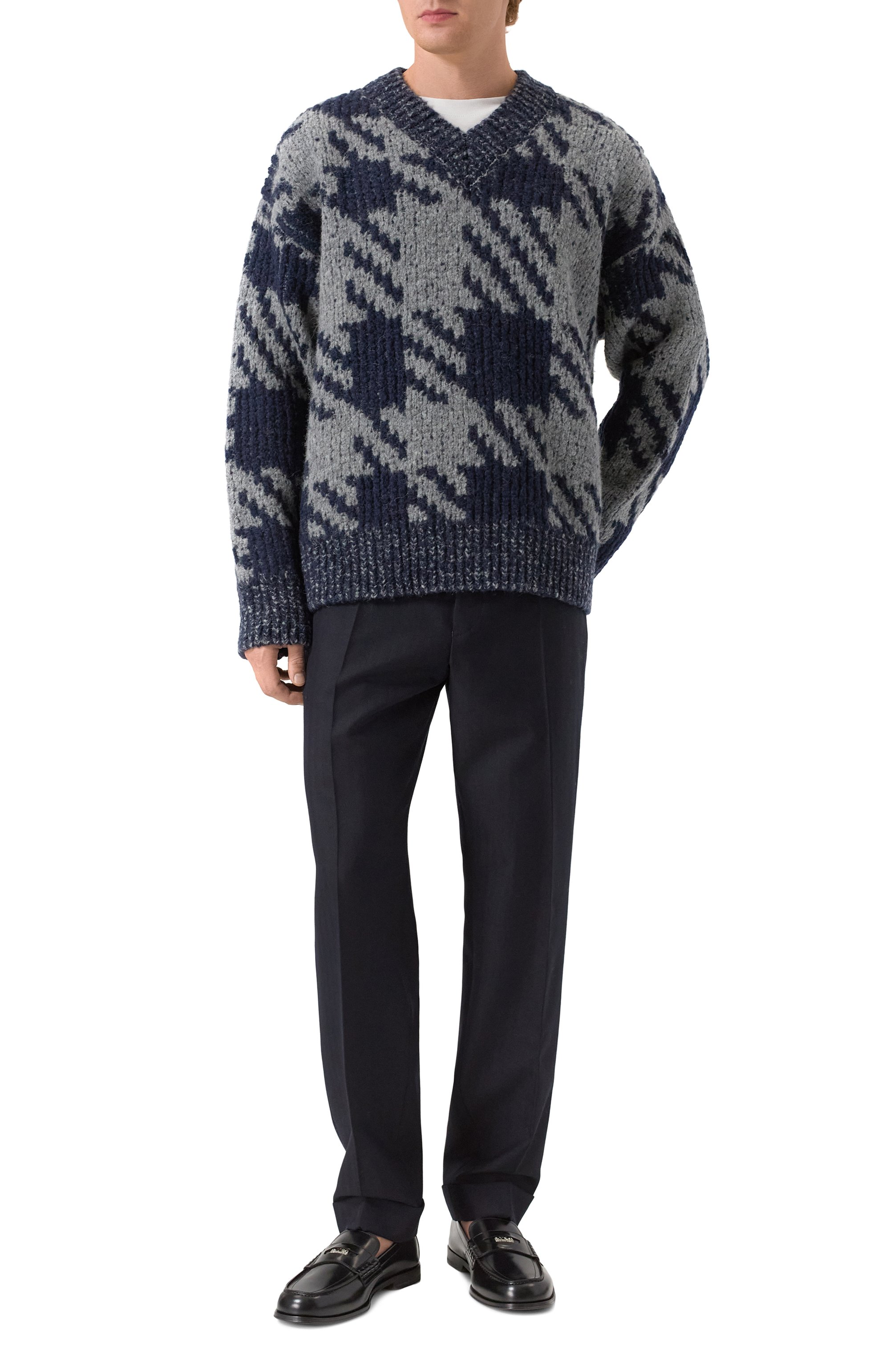 Шерстяной свитер DRIES VAN NOTEN, арт. 021238-2726-509, фото 2