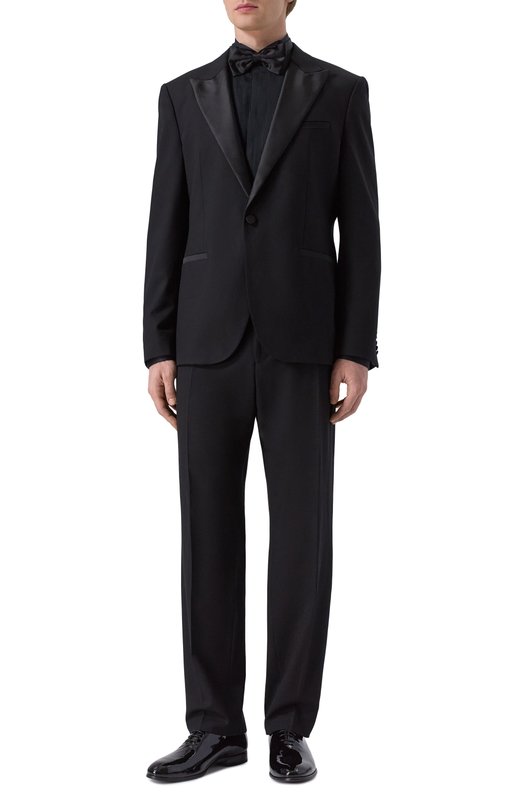 Хлопковая сорочка BOSS 50550662 Чёрный  50550662 Фото 2