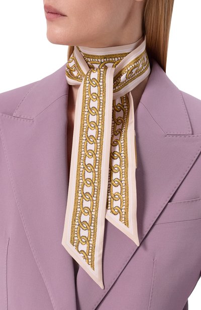 Шелковый шарф-твилли ELIE SAAB, арт. 710009405, фото 2