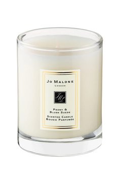 Свеча для дома peony & blush suede JO MALONE LONDON бесцветного цвета, арт. L6YX-01 | Фото 1 (Материал внутренний: Не назначено; Региональные ограничения белый список (Axapta Mercury): Не проставлено; Нос: Не проставлено; Статус проверки: Проверена категория; Ограничения доставки: flammable)