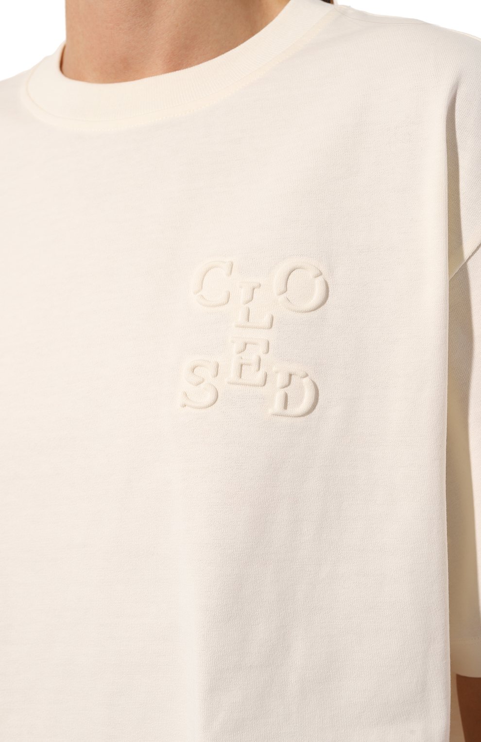 Хлопковая футболка CLOSED, арт. C95228-45F-EB, фото 5