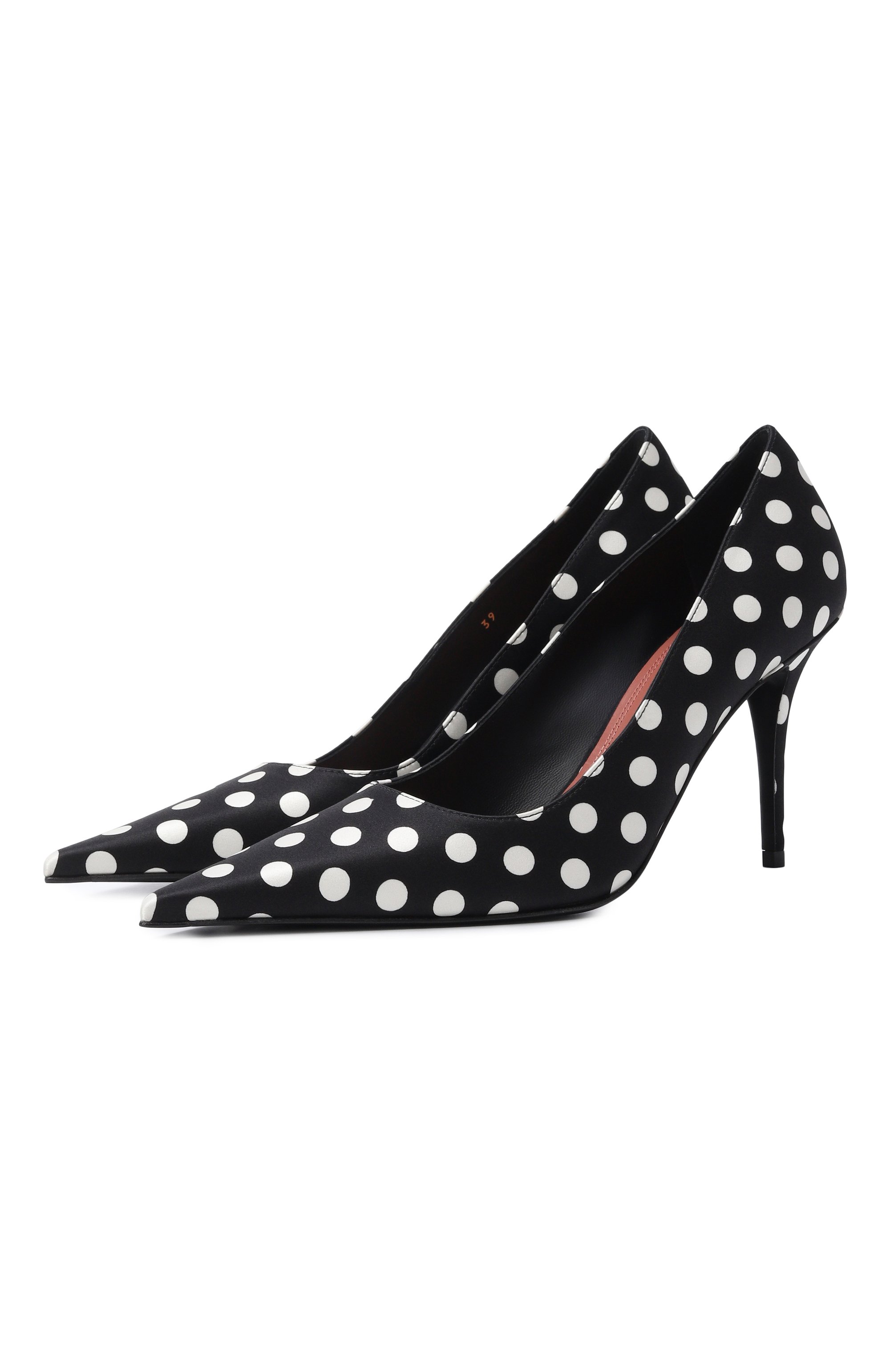 Текстильные туфли barbara 90 AMINA MUADDI, арт. BARBARA PUMP 90/SATIN, фото 1