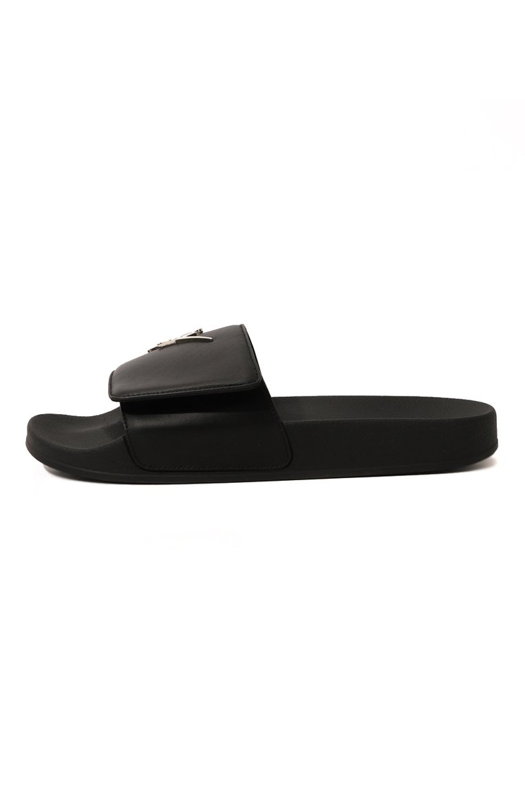 Кожаные шлепанцы GIUSEPPE ZANOTTI DESIGN, арт. RM30040/002, фото 1