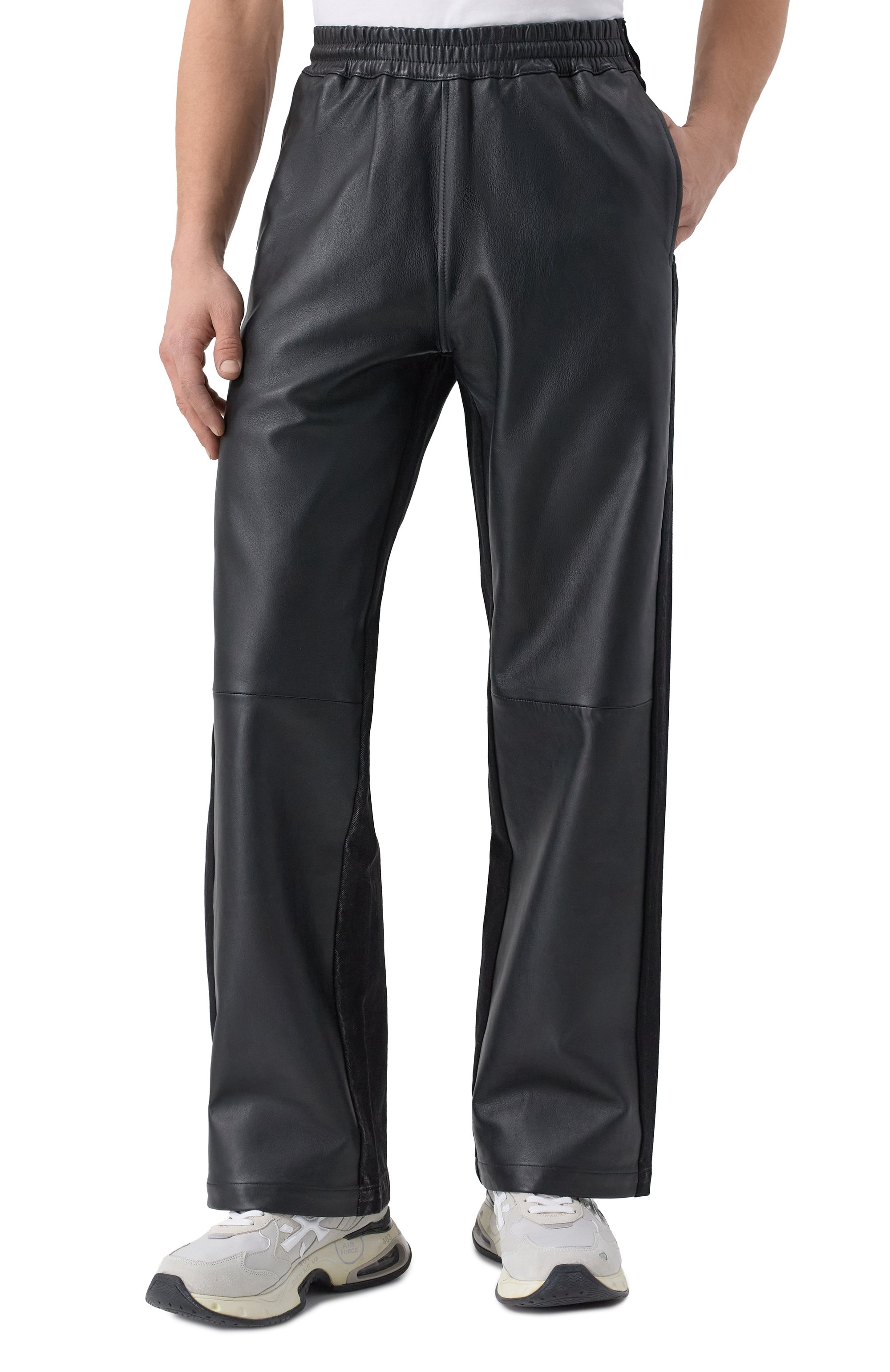 Комбинированные брюки DIESEL, арт. A16071/0QLAI, фото 3