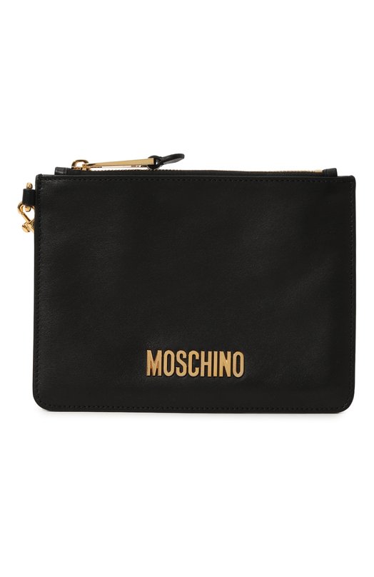 фото Кожаная папка для документов moschino