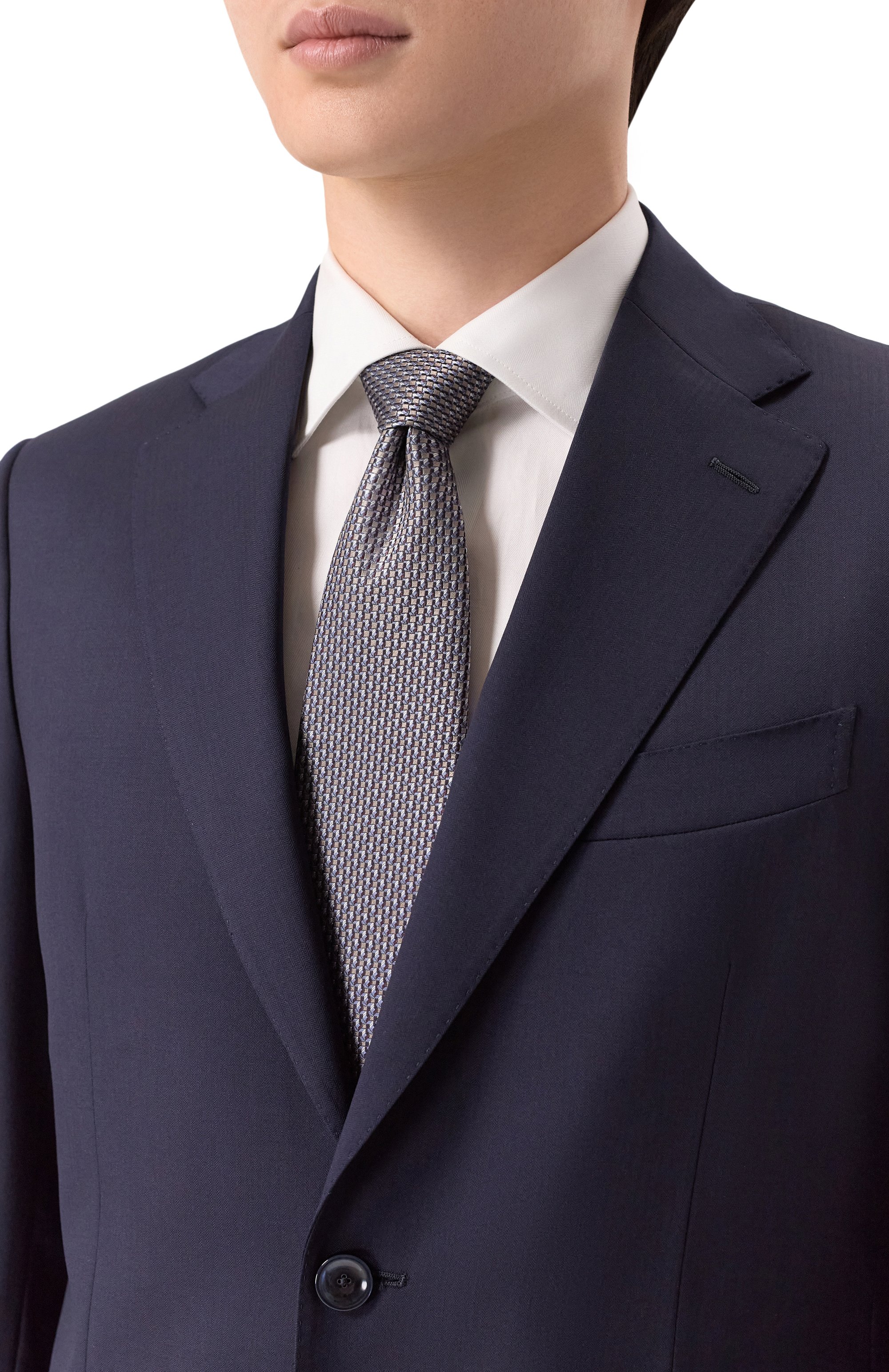 Шелковый галстук BRIONI, арт. 061Q00/PD489, фото 2