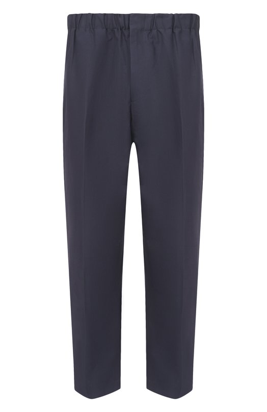 Хлопковые брюки Jil Sander J23KA0005/J45225 Синий J23KA0005/J45225