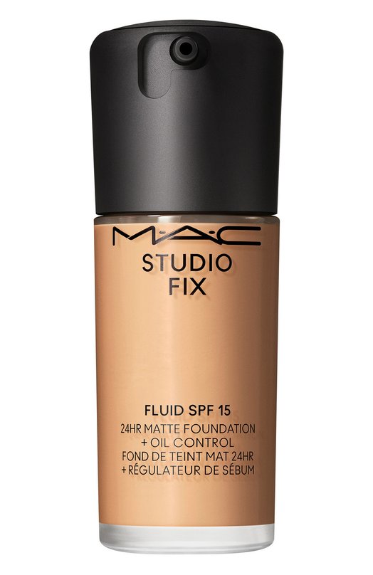 фото Тональная основа studio fix ​fluid spf 15 24hr matte foundation + oil control, nc30​ (30ml) mac