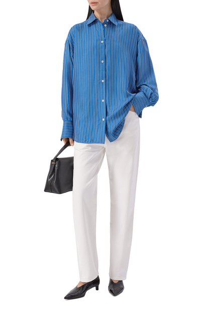 Шелковая рубашка TOTEME, арт. 261-WRT0700-FB0553, фото 2