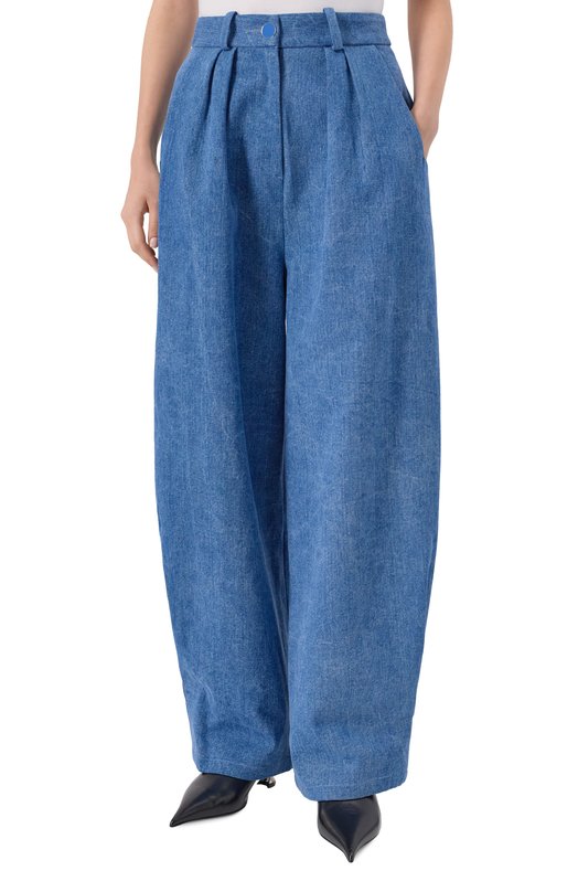 Джинсы ROWEN ROSE PNT_RR286/DENIM Голубой  PNT_RR286/DENIM Фото 3