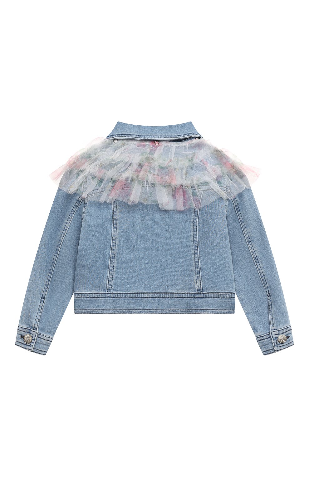Джинсовая куртка MONNALISA, арт. 39C100, фото 2
