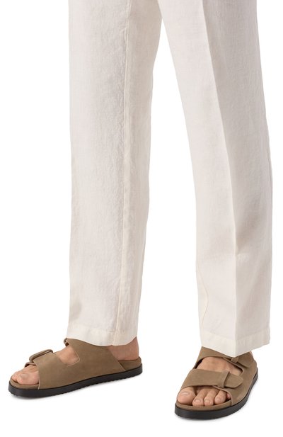 Замшевые шлепанцы DOUCAL'S, арт. DU3297NECKPF772N, фото 3