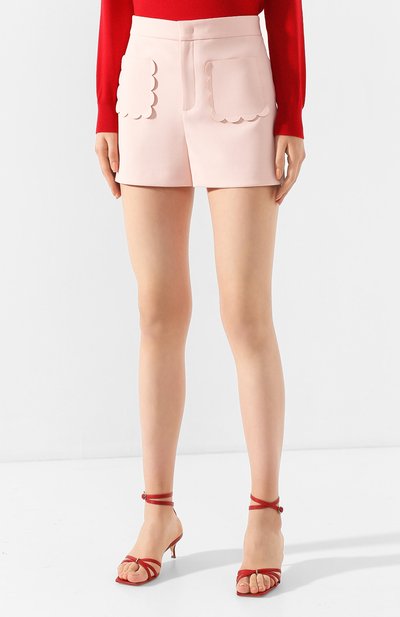 Шорты REDVALENTINO розового цвета по цене 27900 руб., арт. TR3RFC90/0VM, фото 3 Шорты REDVALENTINO, арт. TR3RFC90/0VM, фото 3