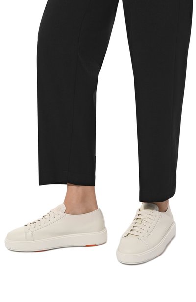 Кожаные кеды SANTONI, арт. WBCD60919BARCSQ4, фото 3