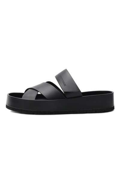 Кожаные шлепанцы EMPORIO ARMANI, арт. EM005855/AF25602, фото 3