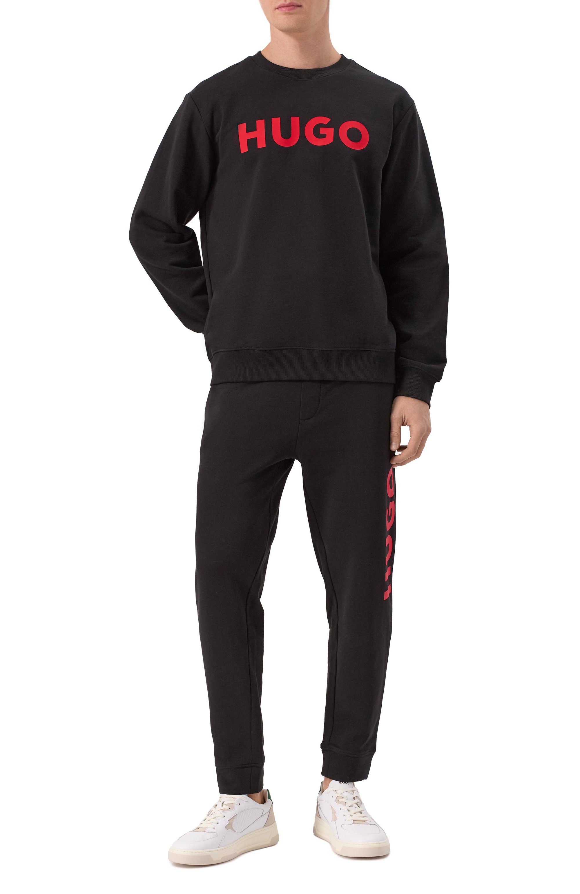 Хлопковые джоггеры HUGO, арт. 50473211, фото 2