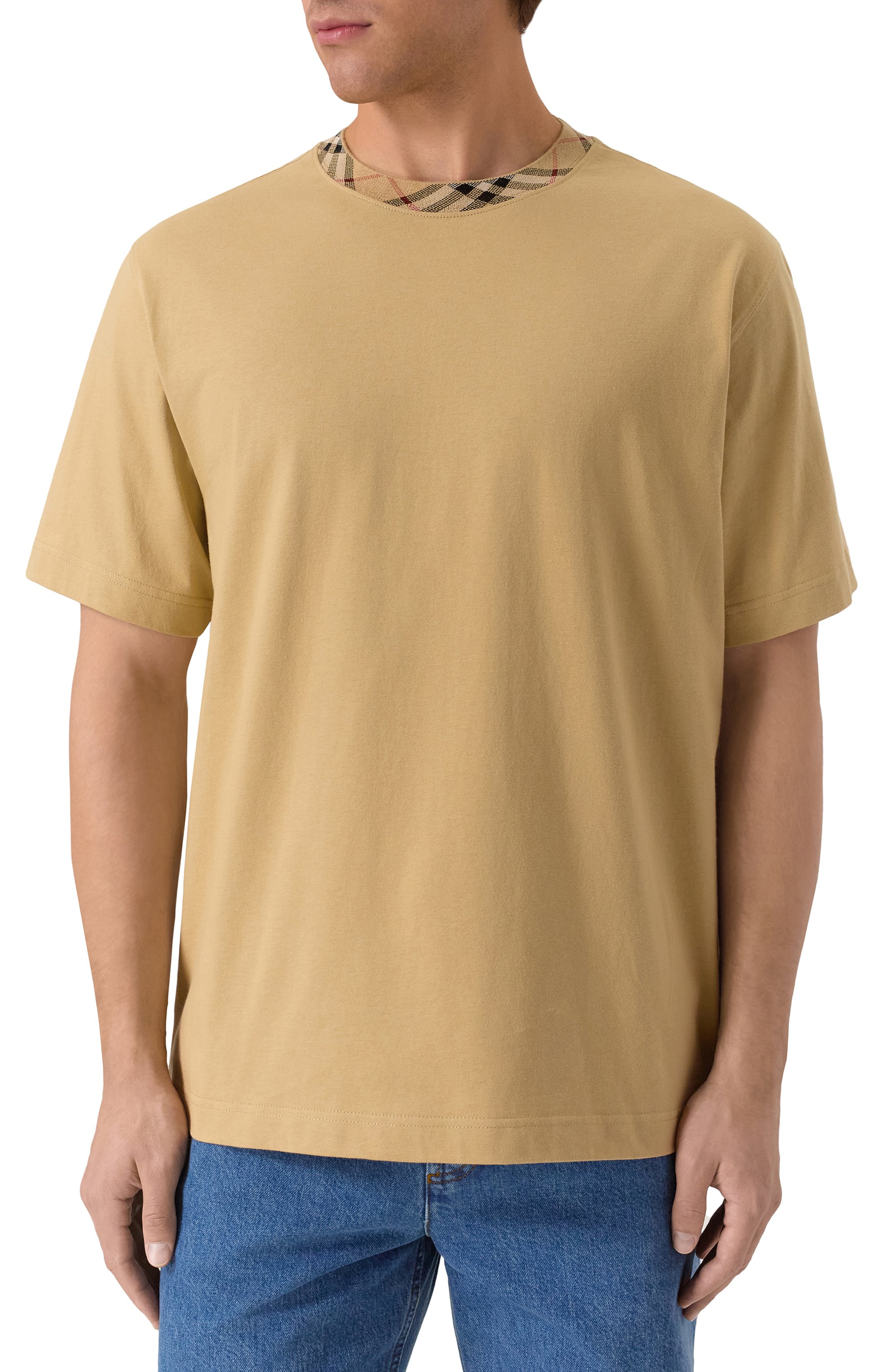 Хлопковая футболка BURBERRY, арт. 8112803, фото 3