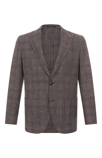 Мужской пиджак из шерсти и хлопка SARTORIA LATORRE, арт. EF74/QH0050