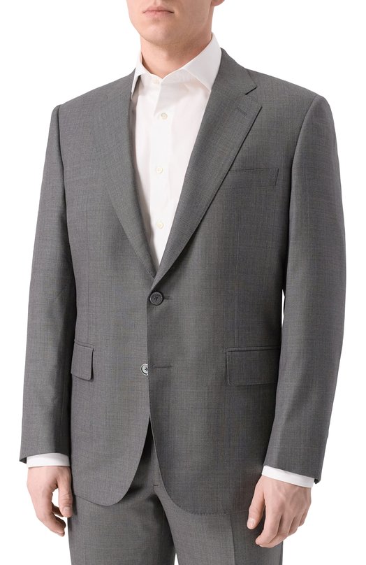 Шерстяной костюм Stefano Ricci S1SF432220/HB Серый  S1SF432220/HB Фото 2