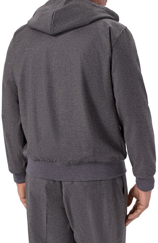 Шерстяная толстовка Capobianco 19M403.FA00./58 Серый  19M403.FA00./58 Фото 4