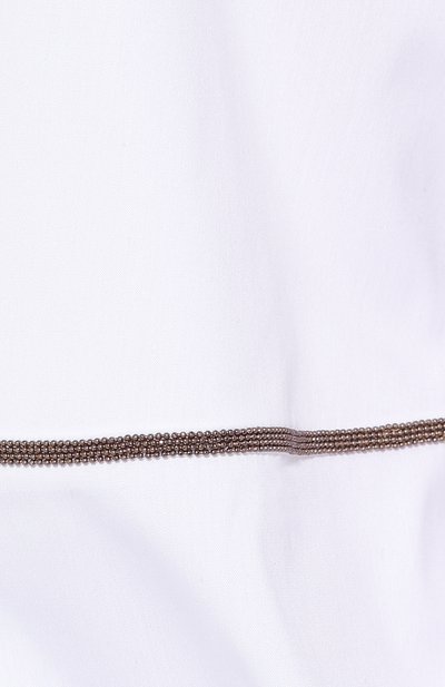 Хлопковая рубашка BRUNELLO CUCINELLI белого цвета по цене 133500 руб., арт. M0091MC506, фото 5 Хлопковая рубашка BRUNELLO CUCINELLI, арт. M0091MC506, фото 5