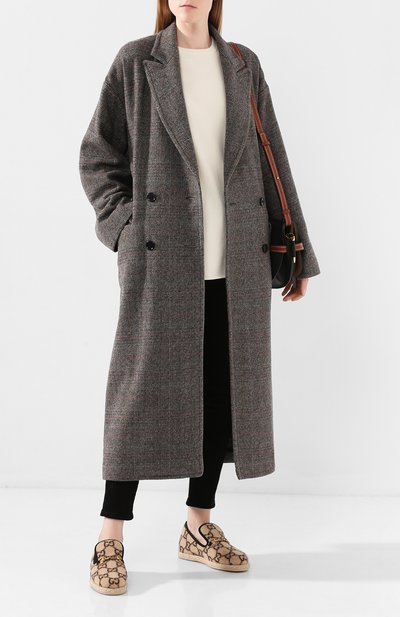 Текстильные лоферы fria GUCCI, арт. 575850/G3840, фото 2