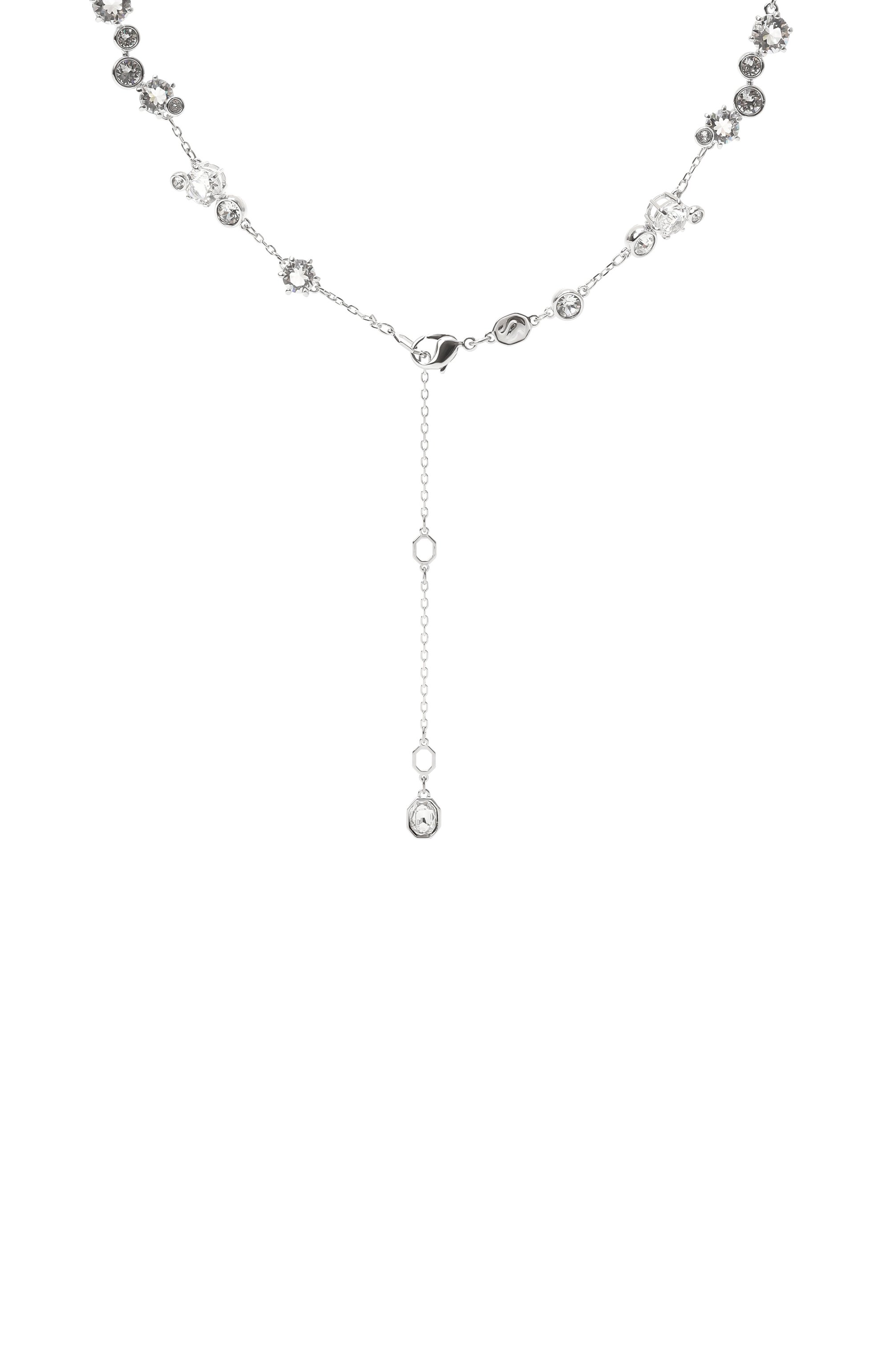 Колье constella SWAROVSKI серебряного цвета по цене 46200 руб., арт. 5722472, фото 4 Колье constella SWAROVSKI, арт. 5722472, фото 4