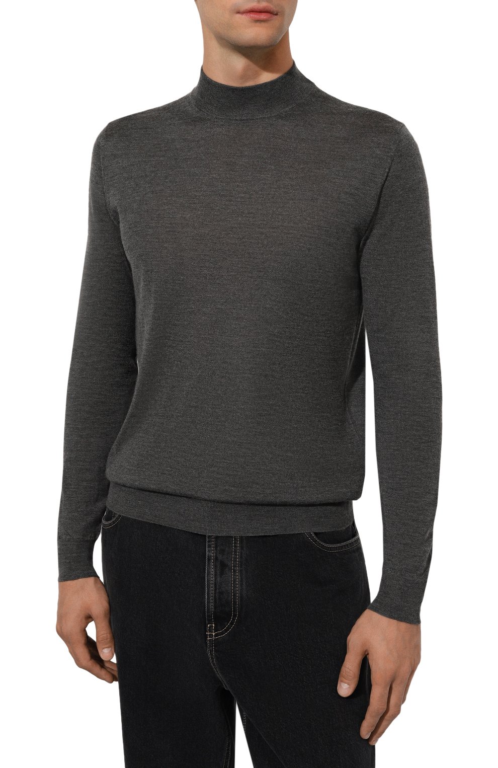 Водолазка из кашемира и шелка FEDELI, арт. 7UI07090, фото 3