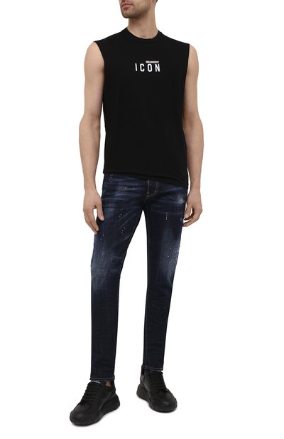 Хлопковая майка DSQUARED2, арт. S79GC0028/S23009, фото 2