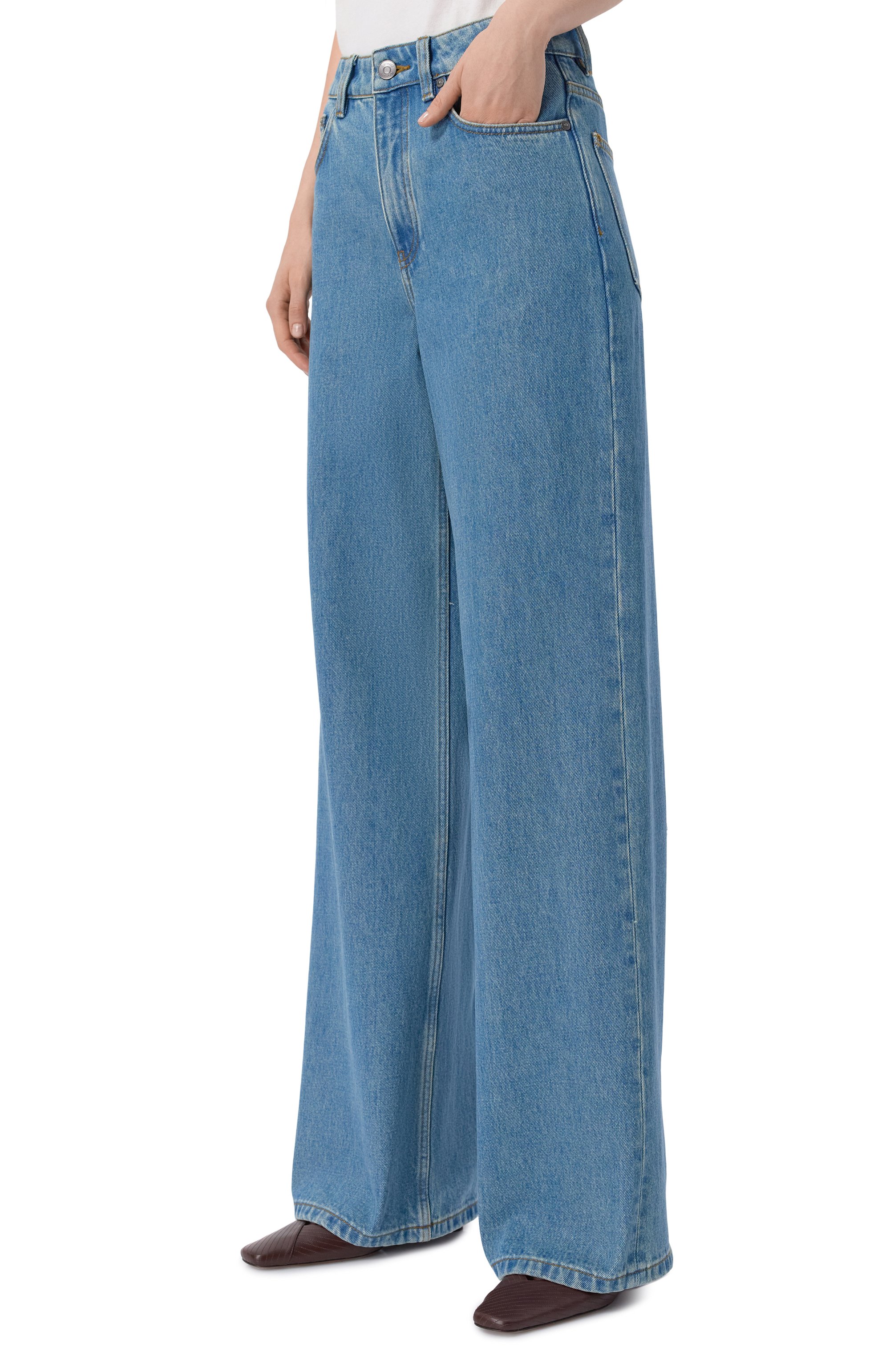 Джинсы wide leg 415 12 STOREEZ, арт. 135406, фото 3