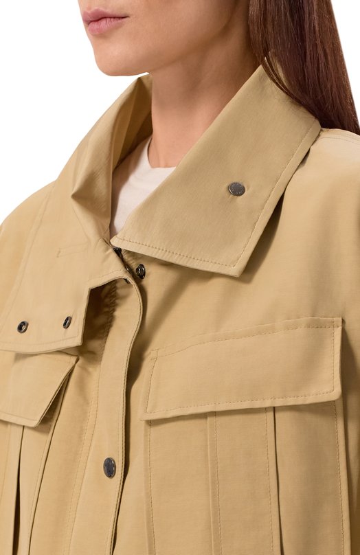 Хлопковый плащ Bogner 36121193 Бежевый  36121193 Фото 5