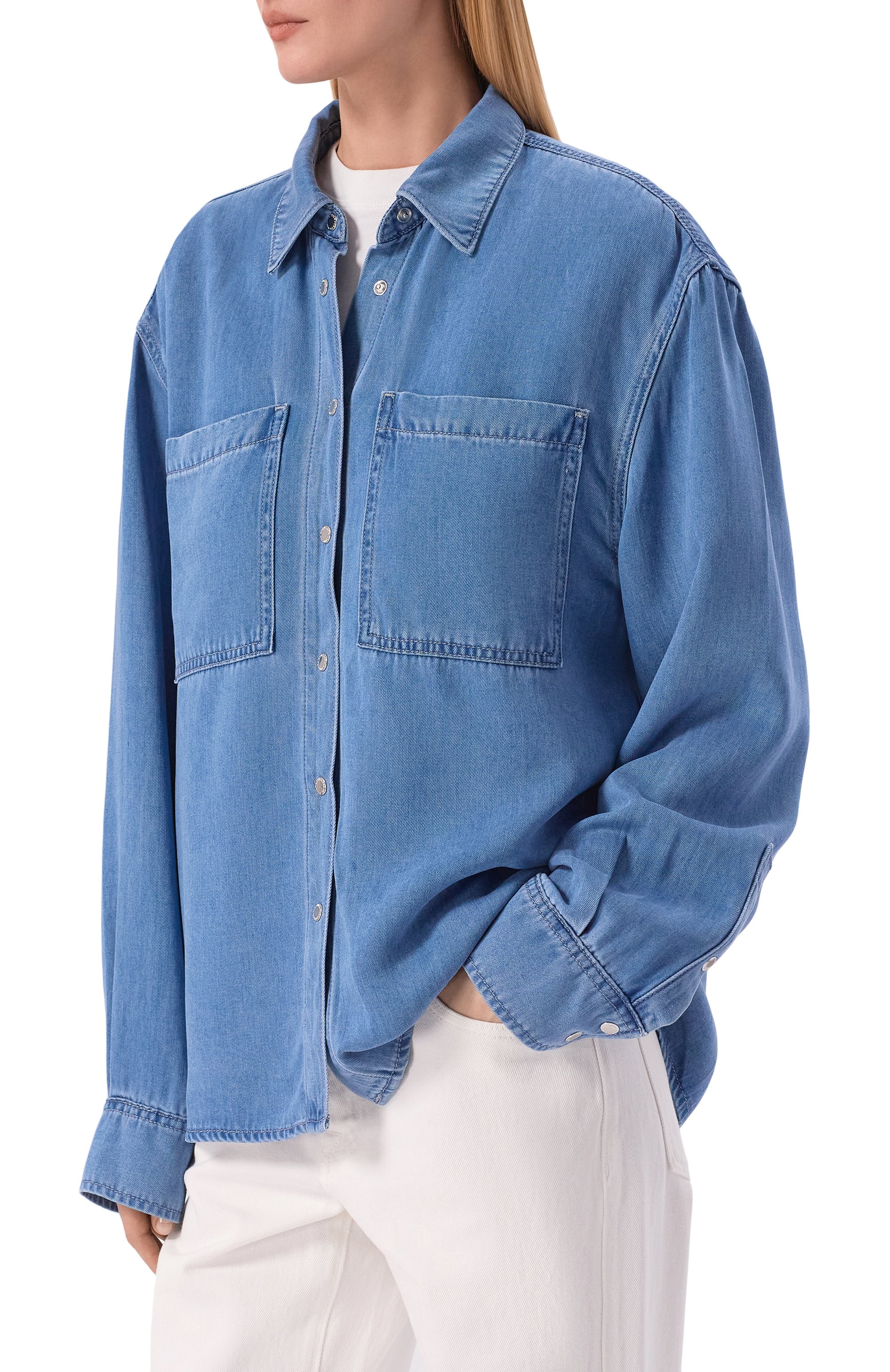 Джинсовая р убашка military 7 FOR ALL MANKIND, арт. 7U1L0010-3C3, фото 3