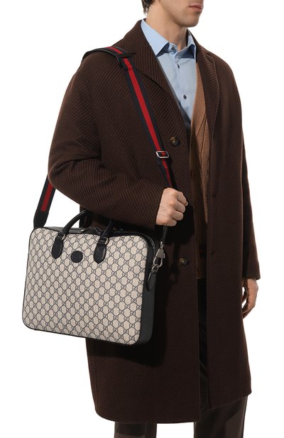 Текстильная сумка для ноутбука GUCCI, арт. 674140 9C2VN, фото 2
