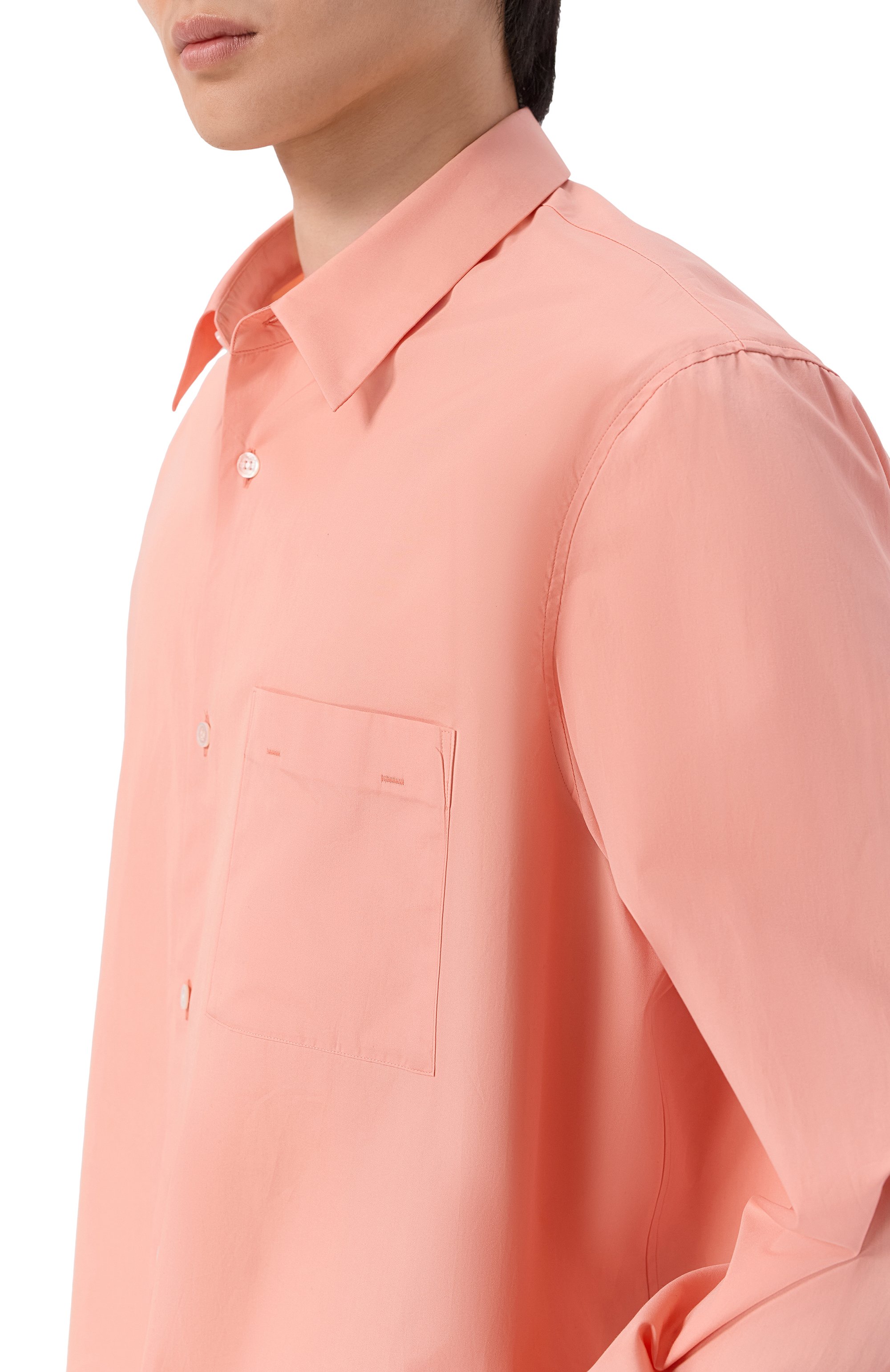 Хлопковая рубашка ATTACHMENT, арт. AS61-085, фото 5