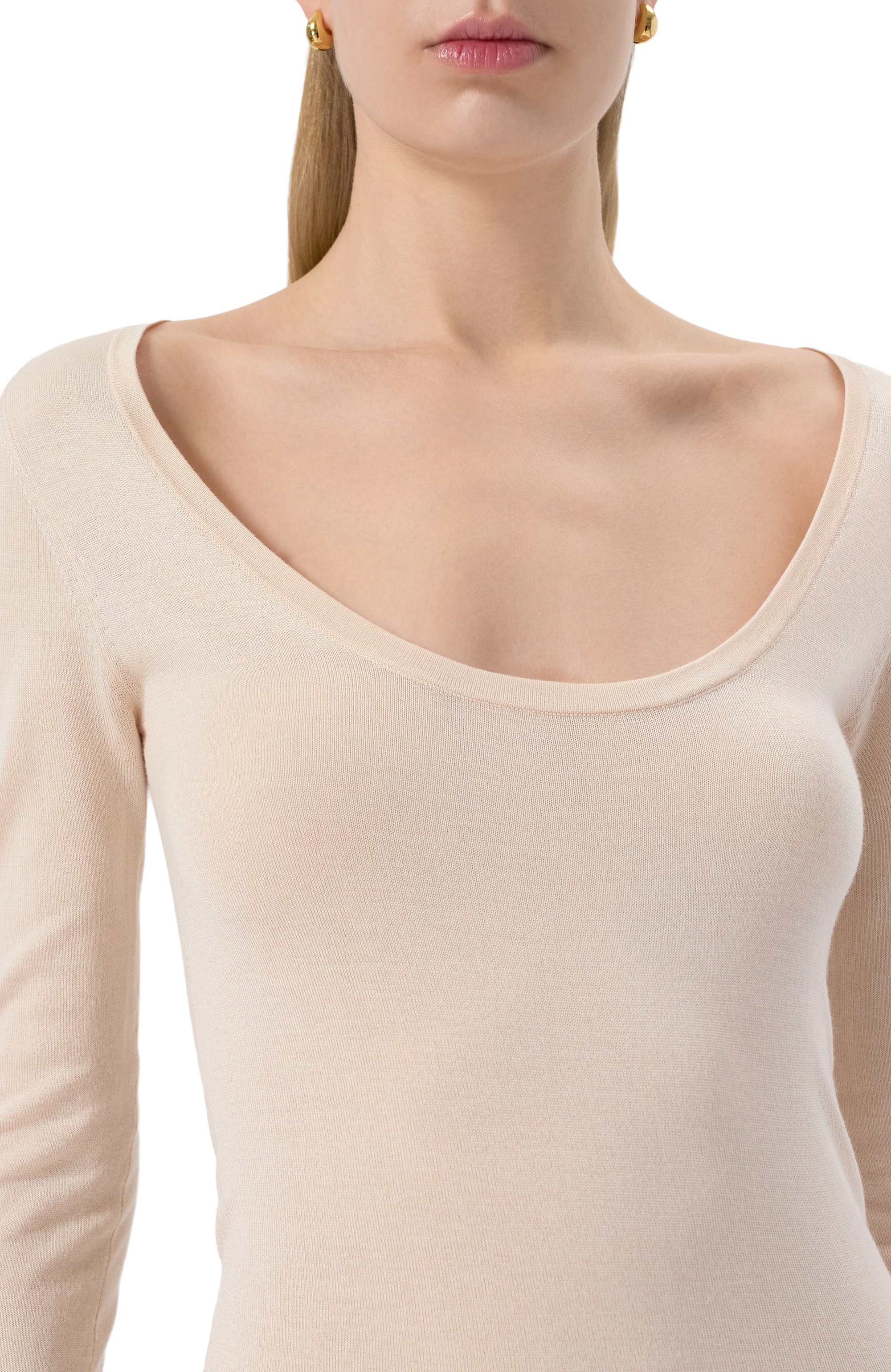 Лонгслив из шелка и кашемира RUBAN, арт. RSS25-40.2.75.10, фото 5