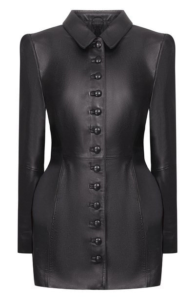 Женская кожаный жакет MAGDA BUTRYM, арт. 121426