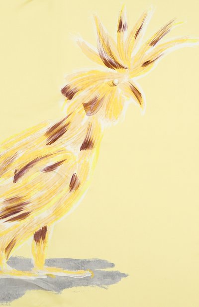 Шелковый платок LANVIN желтого цвета по цене 31800 руб., арт. 6L9090/SS234, фото 4 Шелковый платок LANVIN, арт. 6L9090/SS234, фото 4