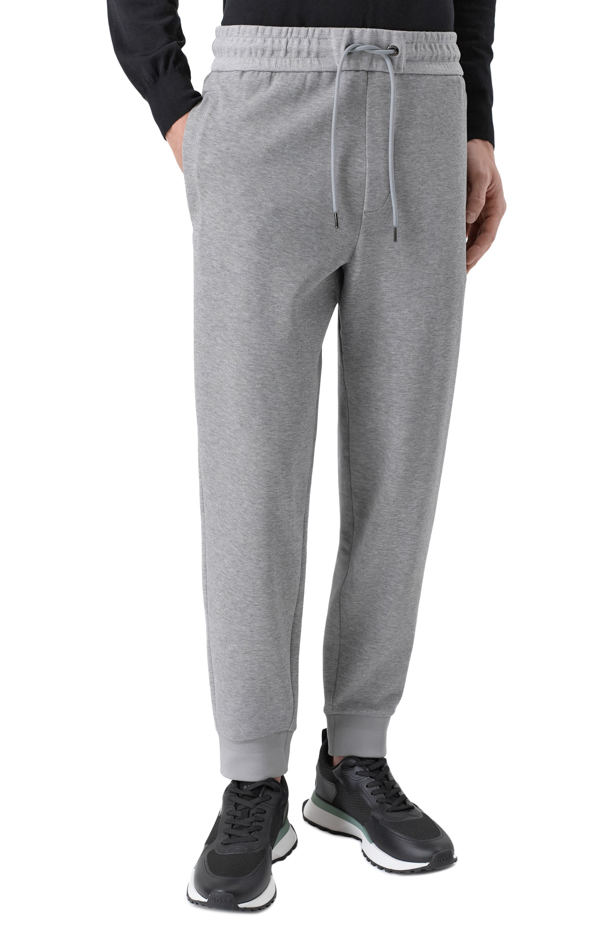 Хлопковые джоггеры BOSS, арт. 50532772, фото 3