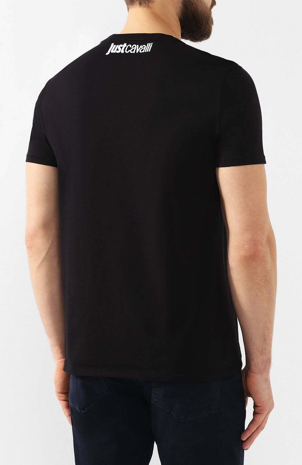 Хлопковая футболка JUST CAVALLI, арт. S01GC0536/N20663, фото 4