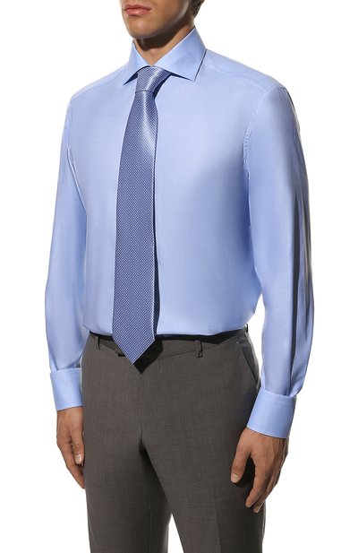 Сорочка из хлопка и шелка STEFANO RICCI, арт. MC000540/L2403, фото 3