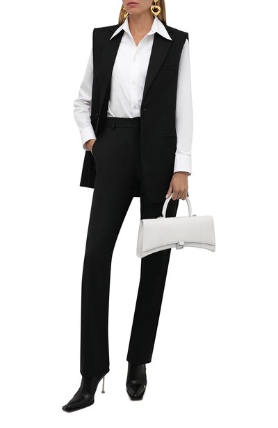 Шерстяные брюки VETEMENTS черного цвета по цене 77500 руб., арт. WA52PA500B 1202/BLACK, фото 2 Шерстяные брюки VETEMENTS, арт. WA52PA500B 1202/BLACK, фото 2