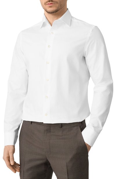 Хлопковая сорочка CANALI, арт. NCLX098/GR03299, фото 3