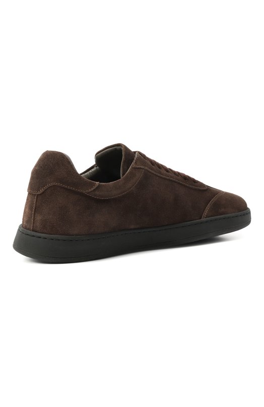 Замшевые кеды Corneliani 26TM59-2620932 Коричневый  26TM59-2620932 Фото 5